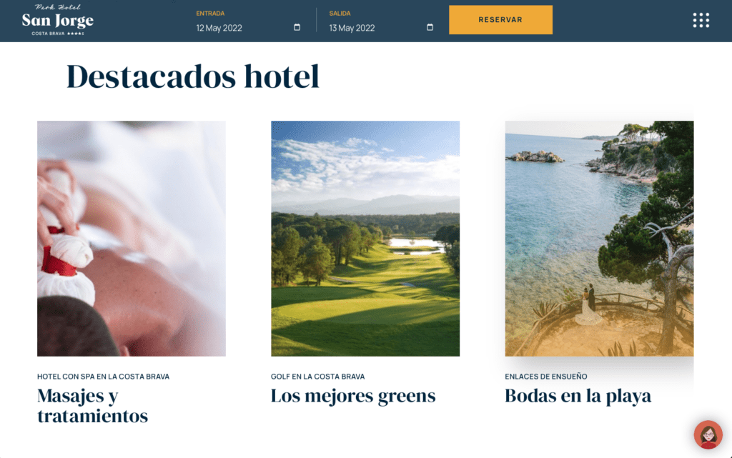 Hotel San Jorge Segmentación